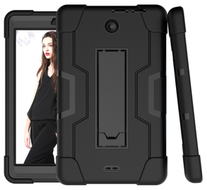 Vente en gros robuste 3 en 1 Silicone + couches PC étui de protection à l'épreuve des enfants robuste pour Alcatel Joy <span class=keywords><strong>Tab</strong></span> 2 <span class=keywords><strong>8</strong></span> pouces 2020 9032W T550 - Product Image 2