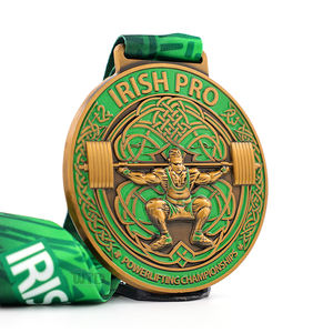 เหรียญโลหะพิมพ์ลายสำหรับการแข่งขันกีฬา15ปีเหรียญฟิตเนสเพาะกาย3D ออกแบบได้ตามที่ต้องการ - Product Image 5