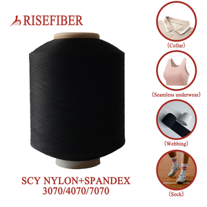 편안한 양말 SCY에 대한 20D/70D 100% 나일론 스판덱스 원사 40/70 원사 수 - Product Image 2