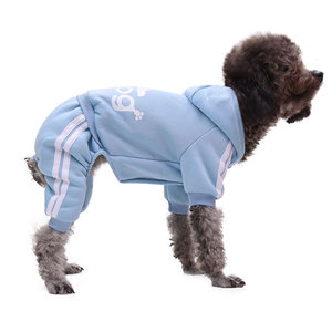 Vestes en coton pour animaux de compagnie en gros, sweat-shirts à capuche sportifs pour animaux de compagnie pour l'hiver et le printemps, manteaux à capuche pour chiens pas chers - Product Image 3