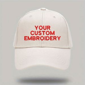 Casquette de baseball assortie pour couple, personnalisable avec broderie, en coton réglable, pour lui et elle, MOQ 1 pièce, cadeau tendance - Product Image 5