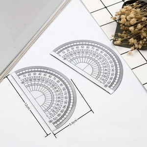 <span class=keywords><strong>Rapporteur</strong></span> transparent multifonctionnel pour apprendre et dessiner - Product Image 2