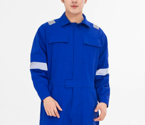 Vêtements de travail résistants à l'usure, bandes réfléchissantes, manches longues, combinaisons de travail monopièces, vêtements de protection pour soudeurs, machines à acier - Product Image 6