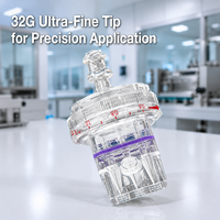 32g Hydra Tip Nine Pin Matrix, Marquages de graduation précis, Réglage précis, Chaque unité scellée individuellement, Stérilisé, Utilisation à domicile et en salon