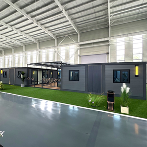 Maisons conteneurs maritimes modulaires préfabriquées de luxe sur mesure de 20 et 40 pieds, 2 ou 3 chambres, pour bureaux et maisons miniatures - Product Image 3