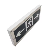 Petite taille étanche LED sécurité d'urgence SORTIE signe lumière contrôle centralisé feu marquage lampe