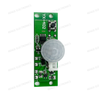 Module de détection infrarouge du corps humain 3,7 V, carte de circuit solaire, contrôleur de circuit de lampe murale à détection, 3ème vitesse