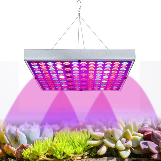 25W LED Grow Light for Indoor Plants Growing Lamp Full Spectrum Plant Lights Bulb Panel for Hydroponics Greenhouse Seedling