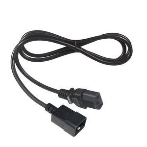 Câble d'alimentation CA de remplacement pour ordinateur, 1,0 mm 0,75 mm, pour extérieur, rallonge UPS, cordon d'alimentation CA 3 broches - Product Image 1