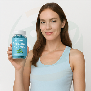 תוסף תזונה, תוספי תזונה טבעיים, סוכריות גומי אשוגנדה, תערובת צמחים, תומך בהרגעה, שיפור מצב הרוח וחיזוק מערכת החיסון - Product Image 4