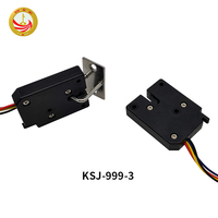 Serrure Électromagnétique Rapide KSJ DC 3V-12V Certifiée ISO9001 pour Armoire et Casier Intelligent en ABS