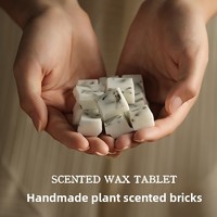 LAVO Ensemble chauffe-cire en céramique en gros, avec cires de soja parfumées Lavande, Osmanthus, Cèdre, bougies d'aromathérapie, coffret cadeau, décoration intérieure, style japonais