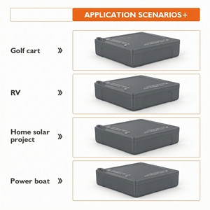Batería de Litio Lifepo4 R10 200A BMS 12V 100AH 314ah, Paquete de Baterías para RV/Sistema Solar/Motor de Arrastre/Caravana - Product Image 5
