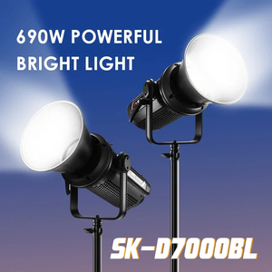 Tolifo SK-D7000BL haute puissance 700W bicolore haute luminosité 91578lux à 1M LED lumière vidéo éclairage continu pour <span class=keywords><strong>film</strong></span> vidéo et TV - Product Image 4