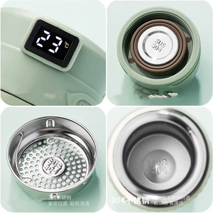 Smart Temperature Display Coffee <b>Cup</b> Thermal Water Bottle <b>Insulated</b> Stainless Steel Thermos Travel Mug Portable Outdoor 3 sold - Product Image 6