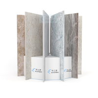 Nouvelle conception de présentoirs rotatifs pour carreaux de céramique, présentoirs pour dalles de marbre en mosaïque, présentoirs pour échantillons de pierre et de quartz, présentoirs en métal