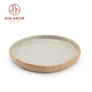Vente <span class=keywords><strong>en</strong></span> gros vaisselle de service de buffet de restaurant à domicile plats de service bon marché <span class=keywords><strong>assiette</strong></span> ronde <span class=keywords><strong>en</strong></span> céramique - Product Image 1