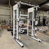 Machine Smith tout-en-un, Power Cage, Functional Trainer, Power Rack pour équipement de musculation de salle de sport commerciale