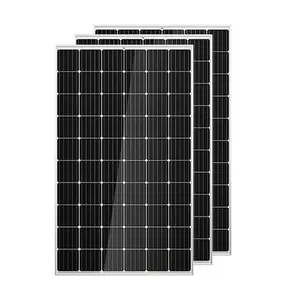 Đầy đủ màu đen bifacial 9BB 400 Watt 500watt 410W 440W 450W 455W 460W 480W 525W 600 WP 700W 1000W đôi Kính N Loại bảng điều khiển năng lượng mặt trời