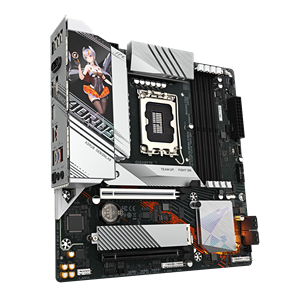 เมนบอร์ด B760M AORUS ELITE WIFI6E-P GEN5 LGA1700 รองรับซีพียู Intel Core i3 i5 i7 i9 รุ่นใหม่ ขนาด mirco-atx แรม DDR5 256GB ชิปเซ็ต Intel B760 - Product Image 3