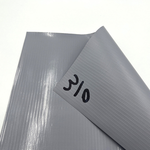 310g Nhà sản xuất chuyên nghiệp đa mục đích tùy chỉnh đồng bằng bạt PVC dệt vải ngoài trời không thấm nước ngành công nghiệp chống cháy - Product Image 2