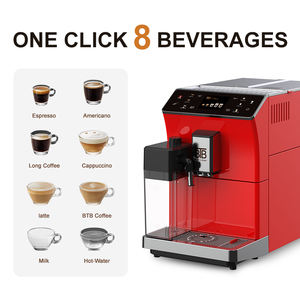 Cafetera Profesional Inteligente para el Hogar, Totalmente Automática, para Leche Caliente, Agua, Vapor, Latte, Cappuccino, Café Largo, 19 Bares - Product Image 4