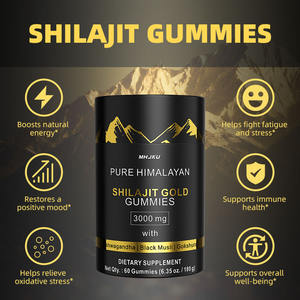 Caramelle Gommose allo Shilajit con Ashwagandha, Aumentano l'Energia, Migliorano l'Allenamento, Potenziano l'Immunità, Integratore Puro di Shilajit Himalayano - Product Image 4