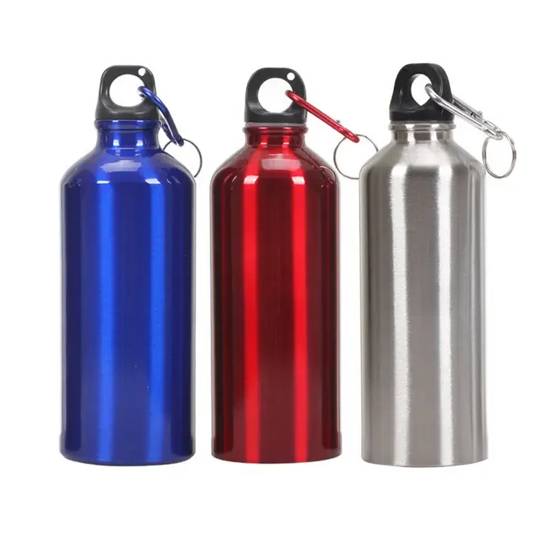 Sublimation à bas prix et sans Bpa 350ml/500ml/600ml/750ml bouteille d'eau en aluminium avec logo personnalisé