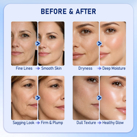 Prix Usine 0,5% 5000ppm Stick de Peptide de Cuivre Bleu pour les Rides du Contour des Yeux 20g Stick Éclat de Peau Effet Gelée Baume Multi-Action Stimulant le Collagène