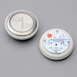 Bouton de sol numérique personnalisable en acier inoxydable pour <span class=keywords><strong>ascenseur</strong></span>, pièce de rechange à excellent rapport qualité-prix pour hôpitaux et hôtels - Product Image 2