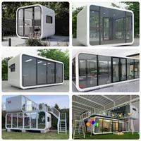 Maison mobile populaire Apple Pod de haute qualité Cabine Apple de luxe Pod Salon mobile Bureau préfabriqué Maison Apple Cabin