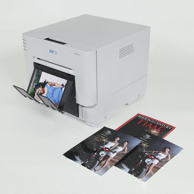 DNP DS-RX1HS Dye Sublimation Printer 4x6" 290 Pcs Prints Per Hour Paper Mrint Bundle 4x6 Media 1400 Prints(Per Roll 700 Pcs)