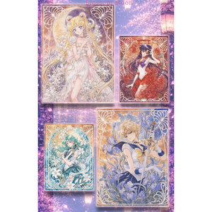 MS Wholesale Boîte mystère de cartes à déchirer grand format Sailor <span class=keywords><strong>Moon</strong></span> : Déesse sexy et mignonne en mode fan art, jeu de société et booster pack - Product Image 5
