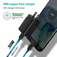 Usine En Gros 30W USB Chargeur Universel Mobile Téléphone Voyage Adaptateur US Plug Mur Charge pour Samsung pour Galaxy S6 S7 Ordinateur Portable