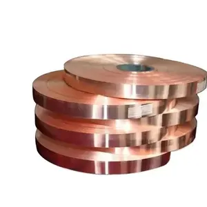 Custom material for fuse products pure copper strip ultra thin copper strip