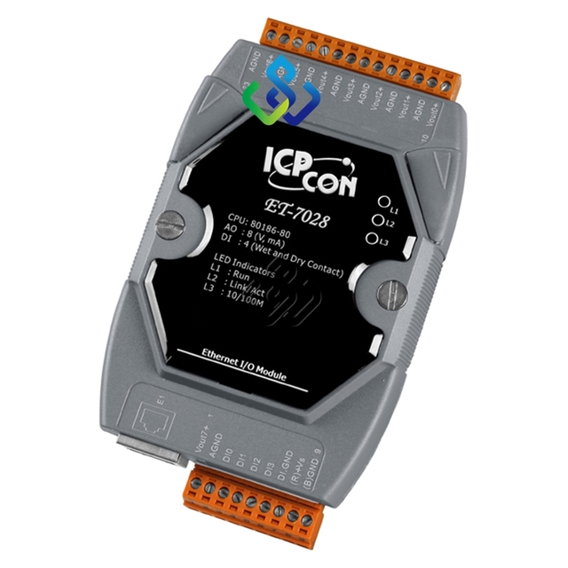 IN STOCK ORIGINAL BRAND NEW I/O MODULE 8 ANALOG 10-30V ET-7028