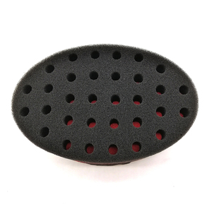 1 éponge magique africaine pour coiffeur, <span class=keywords><strong>brosse</strong></span> à cheveux pour homme noir, éponge double face pour torsades, boucles, tresses et dreads - Product Image 6
