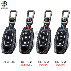 เคสกุญแจรถยนต์ซิลิโคนคาร์บอนไฟเบอร์ใหม่2025ชิ้นสำหรับ Nissan Leaf Micra Qashqai J11 J10 <span class=keywords><strong>X</strong></span> <span class=keywords><strong>Trail</strong></span> <span class=keywords><strong>T32</strong></span> Versa Note Patrol - Product Image 1