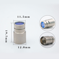 Capuchon d'objectif de connecteur de protection de sortie quantité minimale de commande pour machine de découpe de fibre MAX Raycus QBH, pièce d'équipement de source laser, 1 pièce