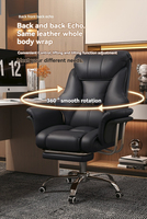 Chaise De Bureau De Direction De Luxe Chaise De Bureau Ergonomique Chaise Pivotante En Cuir Mobilier De Bureau patron Chaise De Bureau