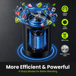 2026 OEM Factory New Design USB Rechargeable Portable Juicer Blender Fresh BPA Free Juice Mixeur <b>Machine</b> for Home Outdoors - Product Image 3