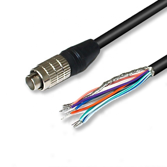 Industrial Camera Network Line Hirose 8-core for HR25-7TP-8S Camera signal Wire 1m
