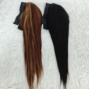 Promotion 52$ Letsfly Perruques à bandeau de 22 pouces entièrement faites à la machine 4/27 #   Cheveux humains naturels faciles à porter, vente en gros - Product Image 5