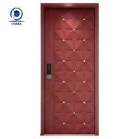 Puerta de Entrada de Acero Inoxidable con Rotura de Puente Térmico y Fibra de Vidrio Prima, Anticorrosión, para Proyectos de Casas de Campo y Hoteles, Uso en Exteriores