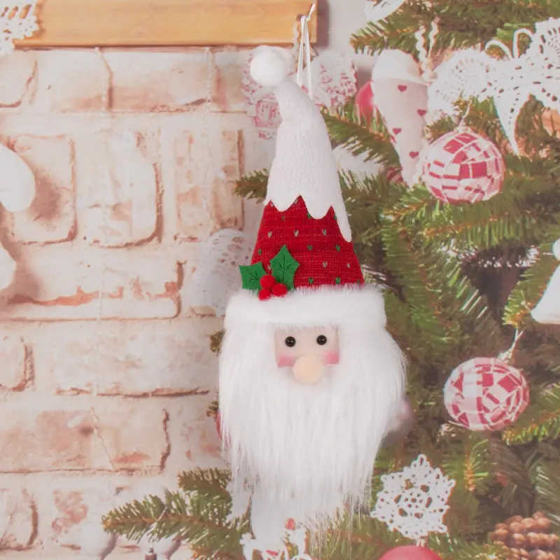 ใหม่คริสต์มาสขวดขนมซานตาคลอสมนุษย์หิมะของขวัญกล่องเก็บ Gnomes ตุ๊กตาคริสต์มาสของขวัญเครื่องประดับต้นคริสต์มาส