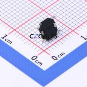 TSC005A3526A Tactile Switch SMD-4P,5.2x5.2mm Switch Round Button 2.6N Vertical Mount 5.2mm - Product Image 2