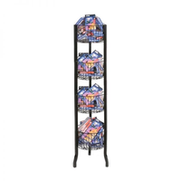 Poubelle ronde de promotion à 3 et 4 niveaux