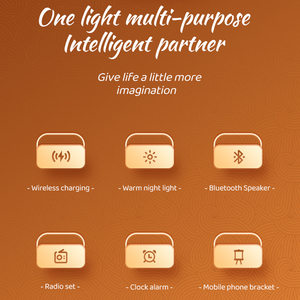 2023 đồng hồ báo thức Bluetooth Speaker 15 Wát điện thoại thông minh sạc không dây điện thoại chủ LED đồng hồ kỹ thuật số máy tính để bàn sạc với FM Đài phát thanh - Product Image 2