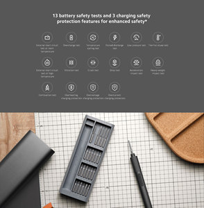 Xiaomi ชุดไขควงไร้สายที่มีความแม่นยำไฟฟ้าเครื่องกำเนิดแบตเตอรี่ระดับอุตสาหกรรม DIY ขนาดเล็ก - Product Image 6