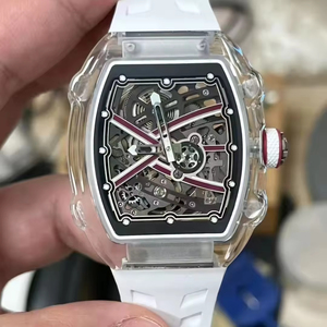 Reloj Mecánico Automático de Diseño Nuevo y Popular en 2026, Espejo de Cristal de Zafiro, Reloj de Hombre de Alta Calidad con Forma de Barril - Product Image 2